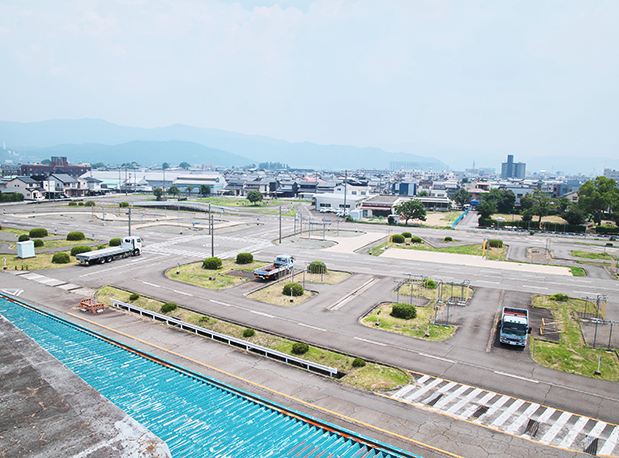 広々としたコース